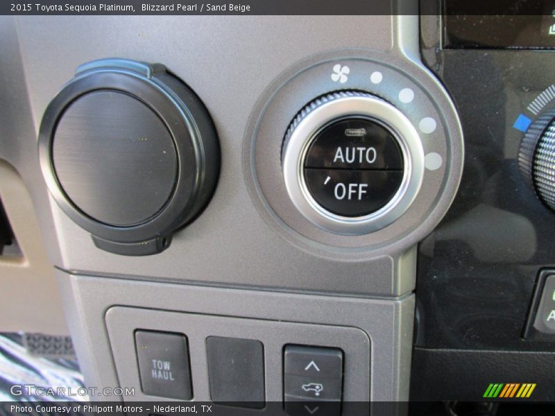 Controls of 2015 Sequoia Platinum