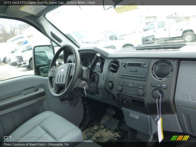 Oxford White / Steel 2015 Ford F250 Super Duty XL Super Cab