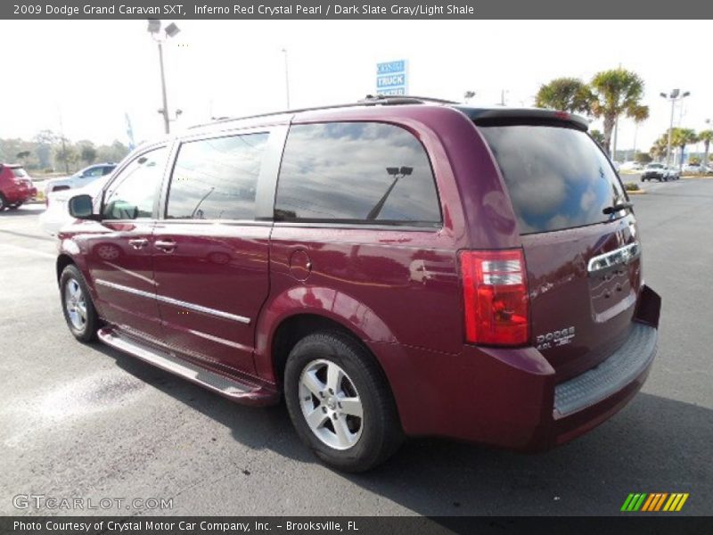 Inferno Red Crystal Pearl / Dark Slate Gray/Light Shale 2009 Dodge Grand Caravan SXT
