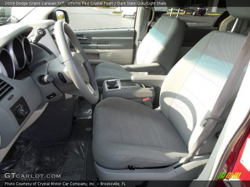  2009 Grand Caravan SXT Dark Slate Gray/Light Shale Interior