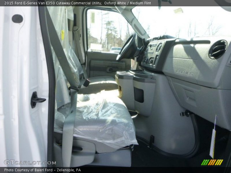  2015 E-Series Van E350 Cutaway Commercial Utility Medium Flint Interior