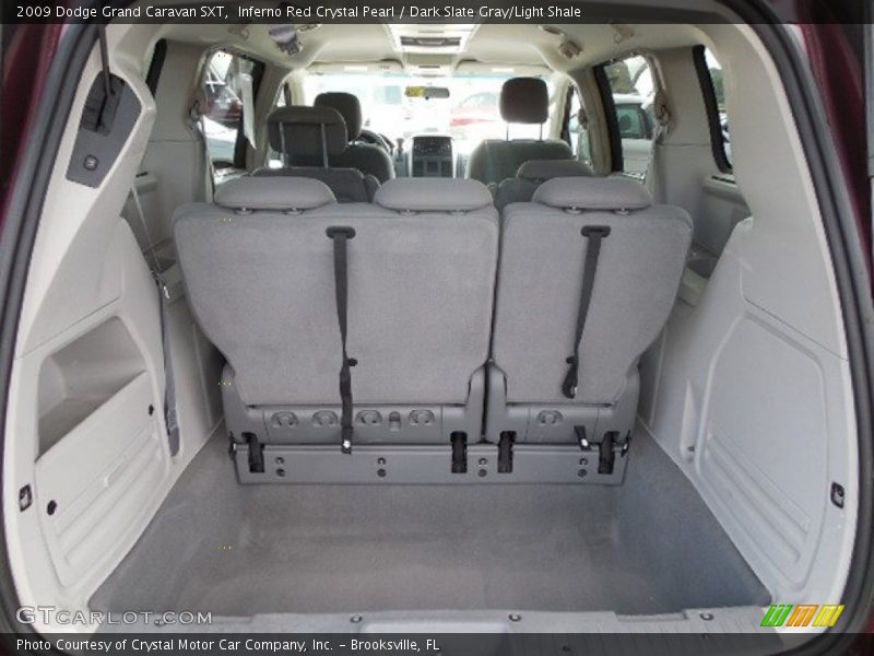 Inferno Red Crystal Pearl / Dark Slate Gray/Light Shale 2009 Dodge Grand Caravan SXT