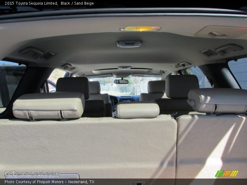 Black / Sand Beige 2015 Toyota Sequoia Limited