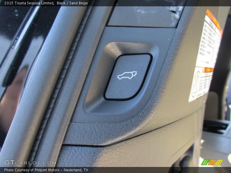 Black / Sand Beige 2015 Toyota Sequoia Limited