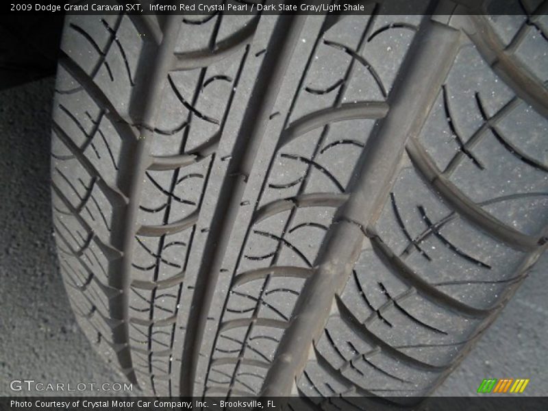 Inferno Red Crystal Pearl / Dark Slate Gray/Light Shale 2009 Dodge Grand Caravan SXT
