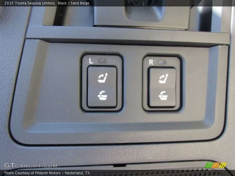 Black / Sand Beige 2015 Toyota Sequoia Limited