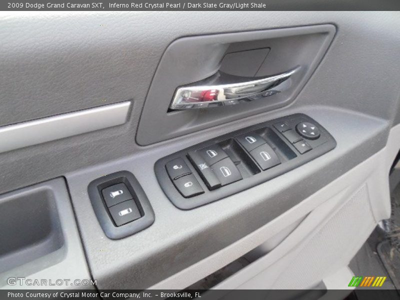 Inferno Red Crystal Pearl / Dark Slate Gray/Light Shale 2009 Dodge Grand Caravan SXT