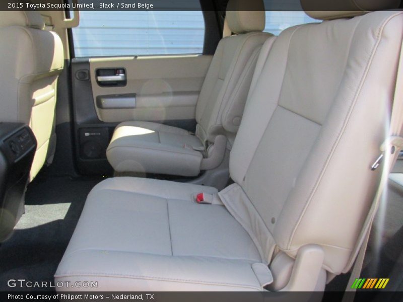Black / Sand Beige 2015 Toyota Sequoia Limited