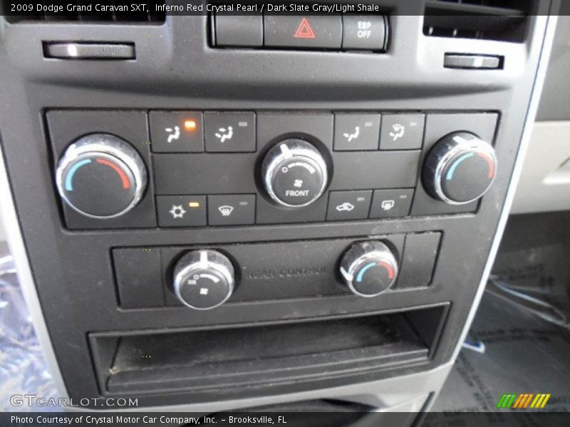 Inferno Red Crystal Pearl / Dark Slate Gray/Light Shale 2009 Dodge Grand Caravan SXT