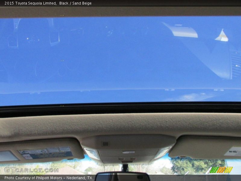 Black / Sand Beige 2015 Toyota Sequoia Limited