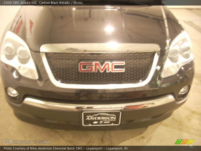 Carbon Black Metallic / Ebony 2009 GMC Acadia SLE