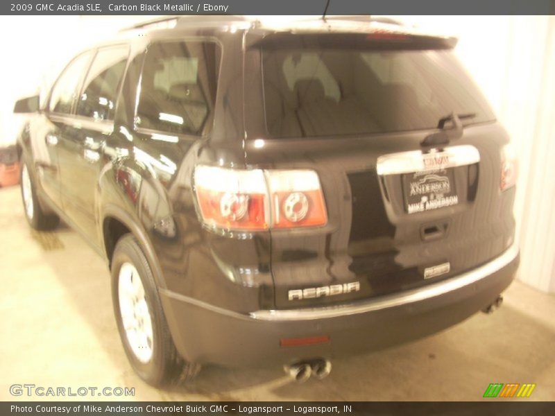 Carbon Black Metallic / Ebony 2009 GMC Acadia SLE