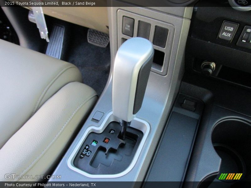 Black / Sand Beige 2015 Toyota Sequoia Limited