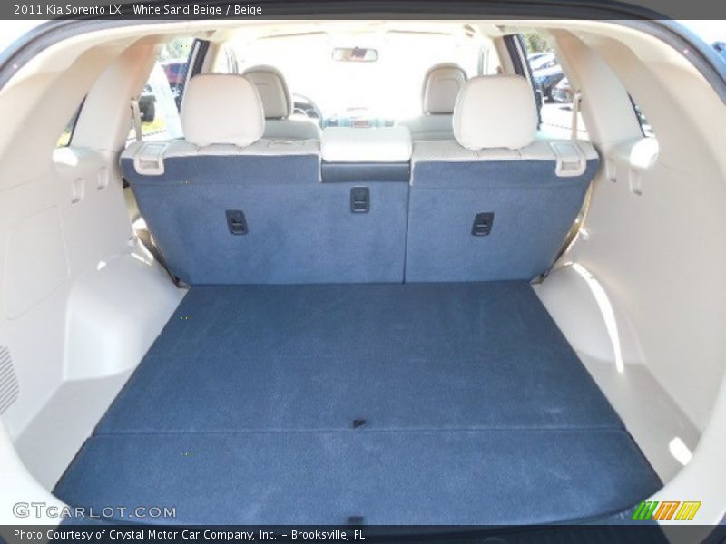 White Sand Beige / Beige 2011 Kia Sorento LX