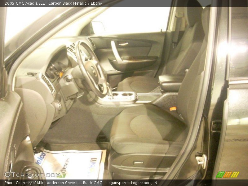 Carbon Black Metallic / Ebony 2009 GMC Acadia SLE