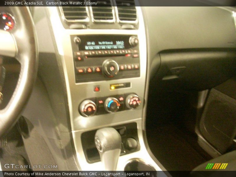 Carbon Black Metallic / Ebony 2009 GMC Acadia SLE