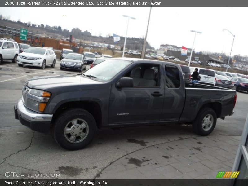 Cool Slate Metallic / Medium Pewter 2008 Isuzu i-Series Truck i-290 S Extended Cab