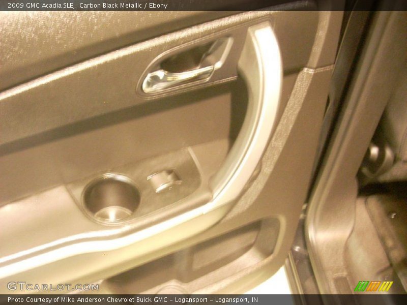Carbon Black Metallic / Ebony 2009 GMC Acadia SLE
