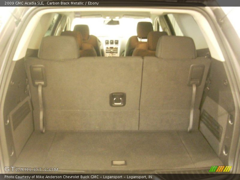 Carbon Black Metallic / Ebony 2009 GMC Acadia SLE