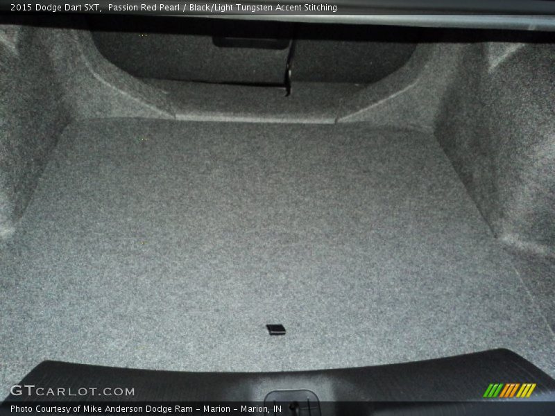 Passion Red Pearl / Black/Light Tungsten Accent Stitching 2015 Dodge Dart SXT