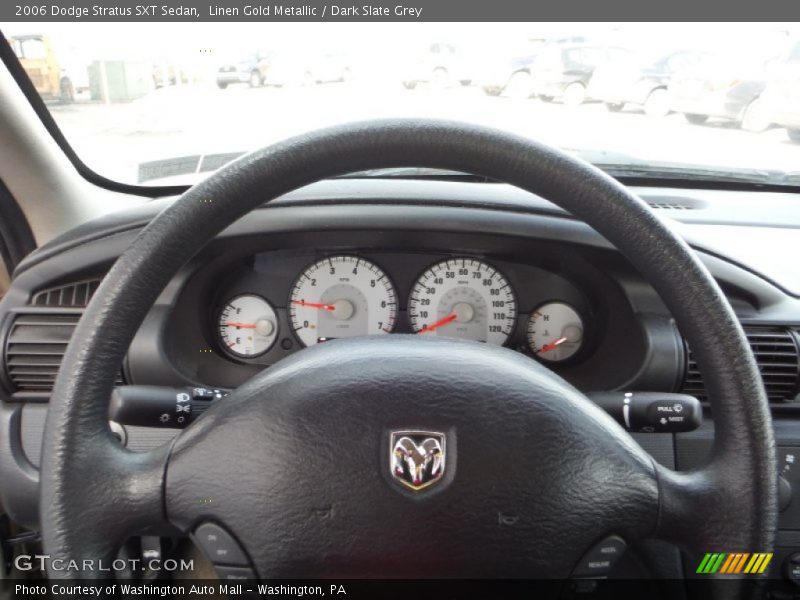 Linen Gold Metallic / Dark Slate Grey 2006 Dodge Stratus SXT Sedan