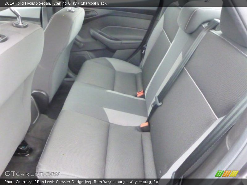 Sterling Gray / Charcoal Black 2014 Ford Focus S Sedan