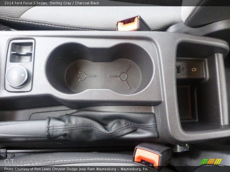 Sterling Gray / Charcoal Black 2014 Ford Focus S Sedan