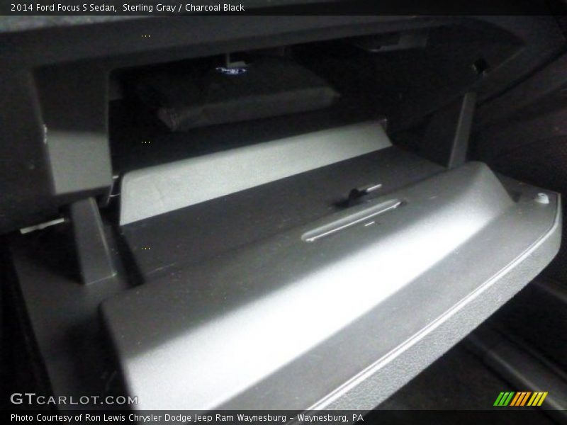 Sterling Gray / Charcoal Black 2014 Ford Focus S Sedan