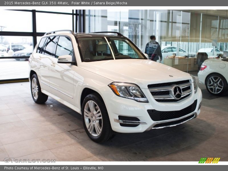 Polar White / Sahara Beige/Mocha 2015 Mercedes-Benz GLK 350 4Matic