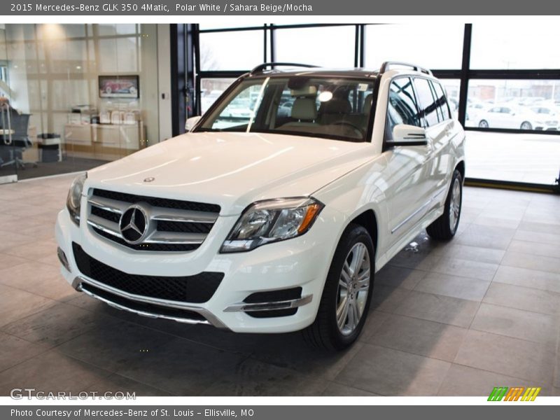 Polar White / Sahara Beige/Mocha 2015 Mercedes-Benz GLK 350 4Matic