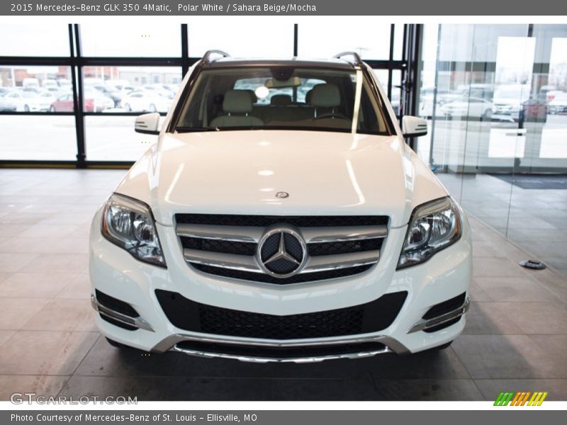 Polar White / Sahara Beige/Mocha 2015 Mercedes-Benz GLK 350 4Matic