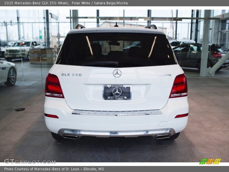 Polar White / Sahara Beige/Mocha 2015 Mercedes-Benz GLK 350 4Matic