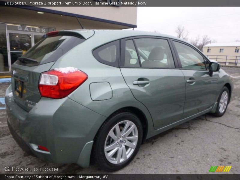 Jasmine Green Metallic / Ivory 2015 Subaru Impreza 2.0i Sport Premium 5 Door