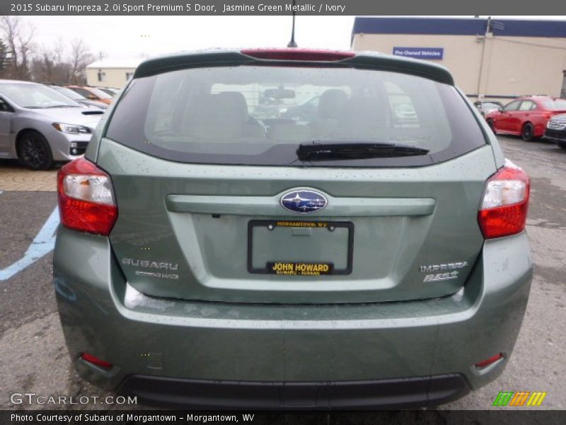 Jasmine Green Metallic / Ivory 2015 Subaru Impreza 2.0i Sport Premium 5 Door