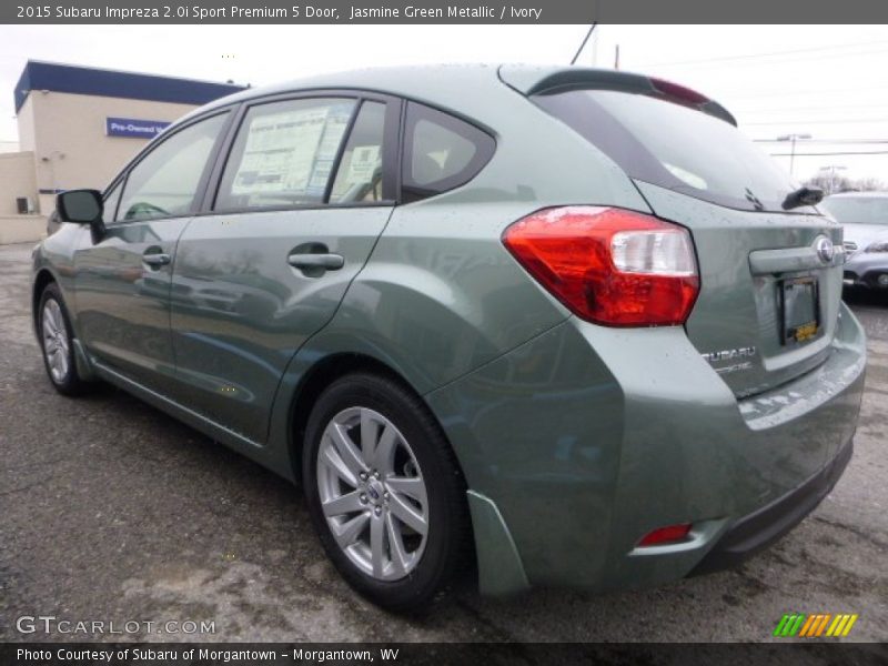 Jasmine Green Metallic / Ivory 2015 Subaru Impreza 2.0i Sport Premium 5 Door