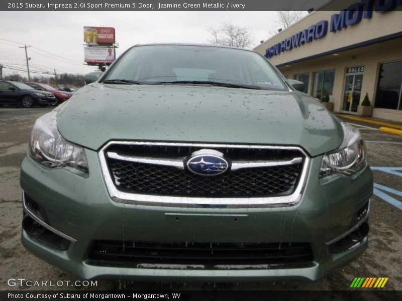 Jasmine Green Metallic / Ivory 2015 Subaru Impreza 2.0i Sport Premium 5 Door