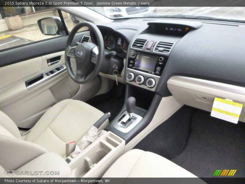 Dashboard of 2015 Impreza 2.0i Sport Premium 5 Door