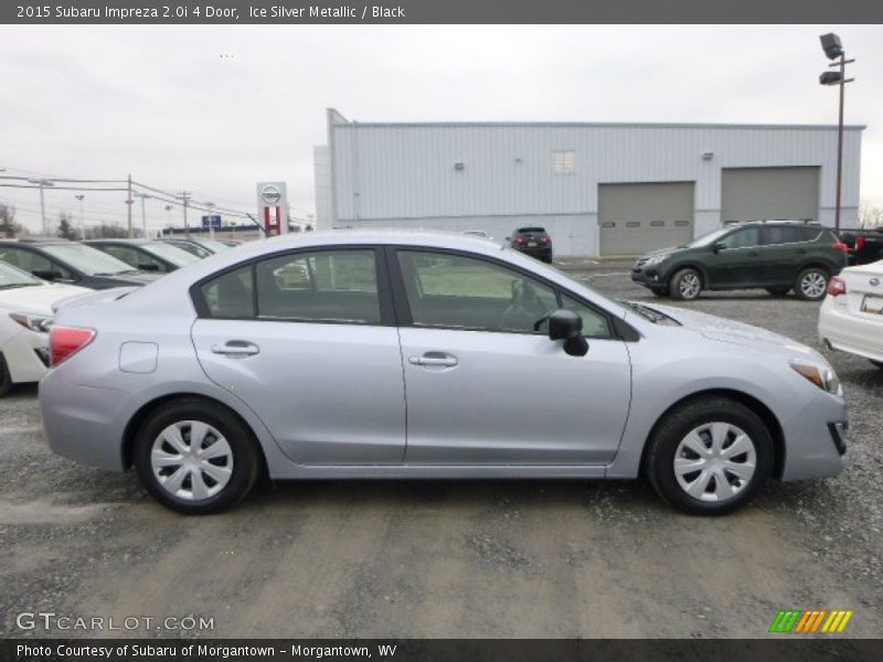 Ice Silver Metallic / Black 2015 Subaru Impreza 2.0i 4 Door