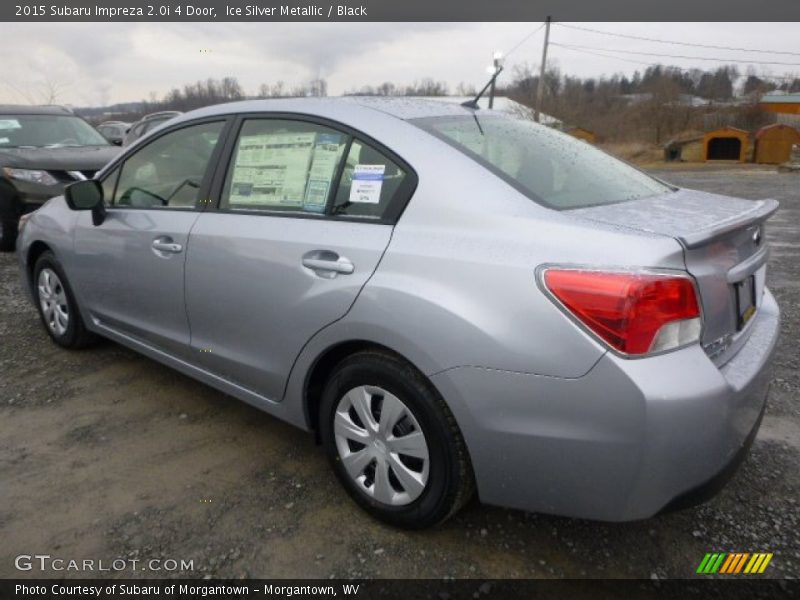 Ice Silver Metallic / Black 2015 Subaru Impreza 2.0i 4 Door