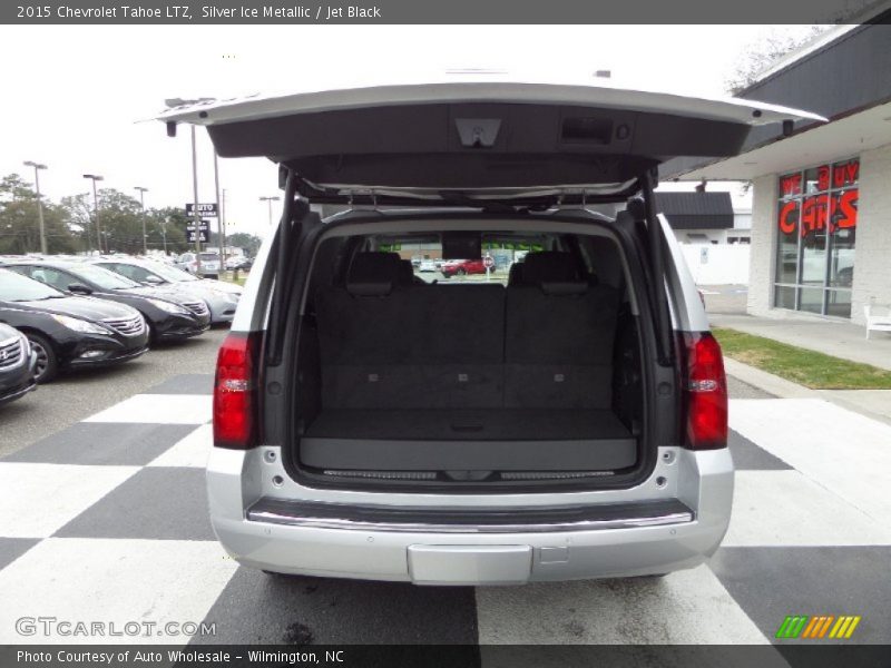 Silver Ice Metallic / Jet Black 2015 Chevrolet Tahoe LTZ