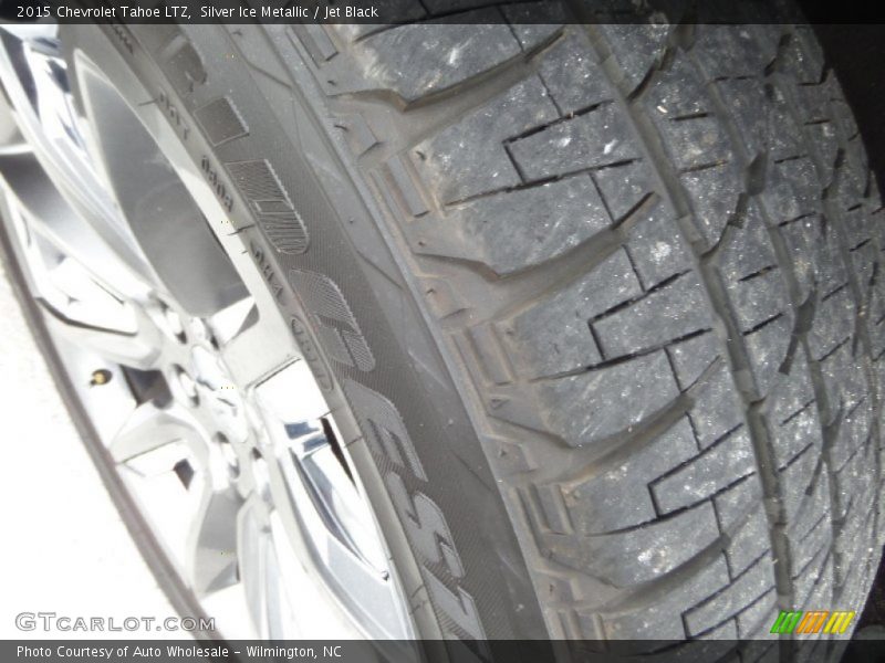 Silver Ice Metallic / Jet Black 2015 Chevrolet Tahoe LTZ