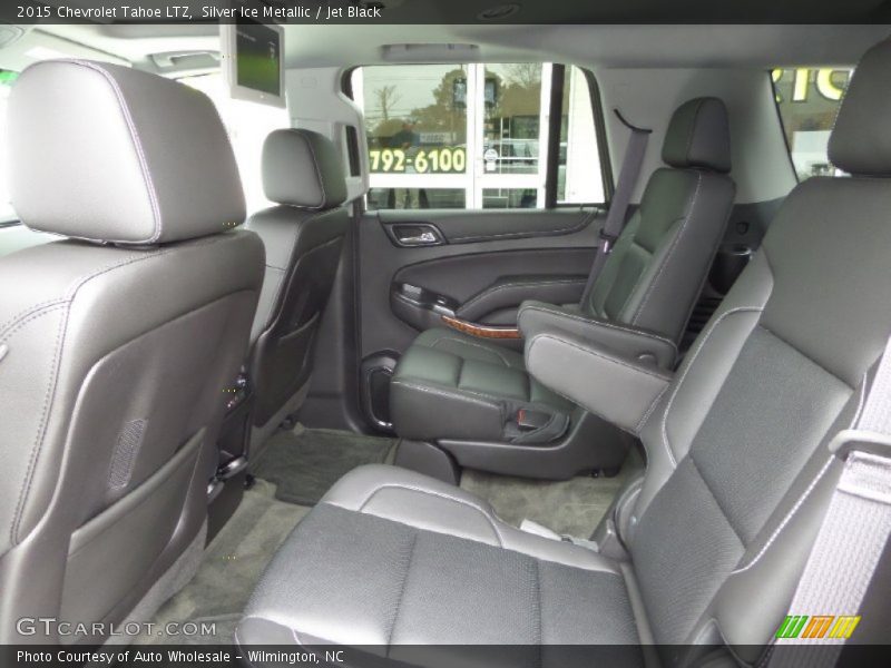 Silver Ice Metallic / Jet Black 2015 Chevrolet Tahoe LTZ