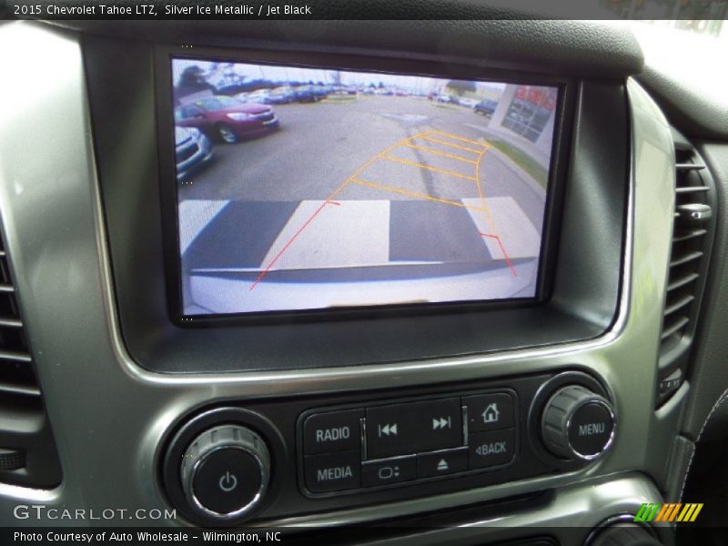Silver Ice Metallic / Jet Black 2015 Chevrolet Tahoe LTZ
