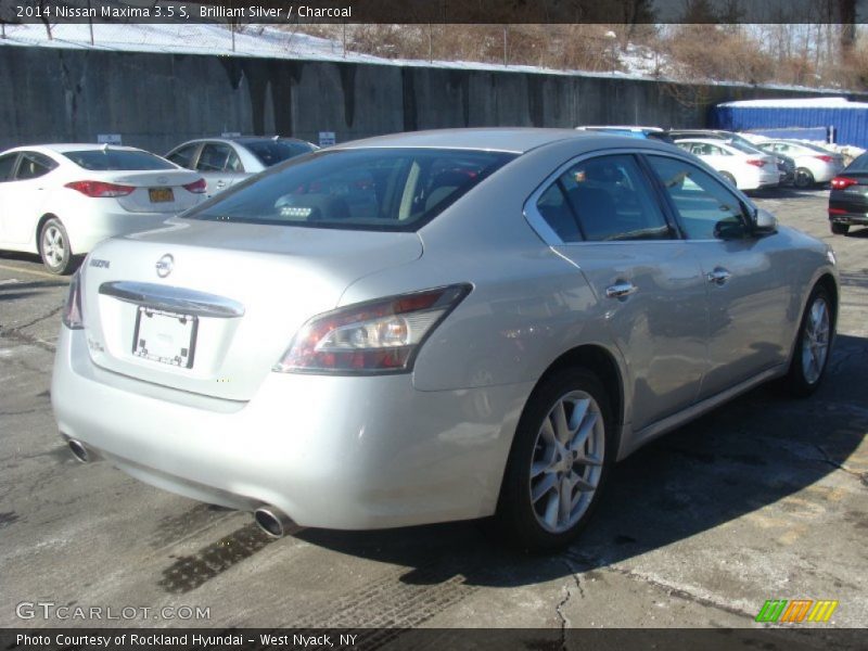 Brilliant Silver / Charcoal 2014 Nissan Maxima 3.5 S