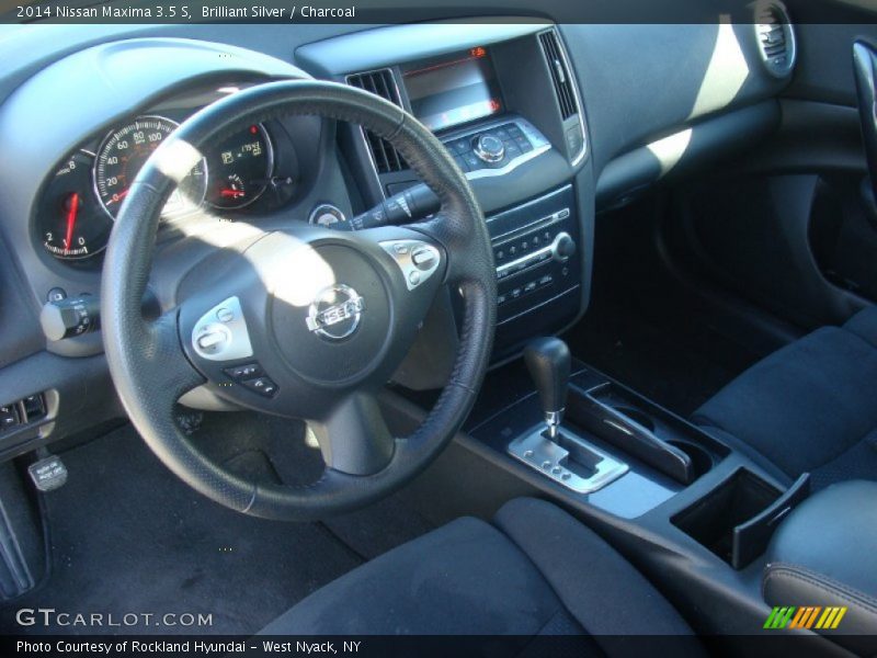 Brilliant Silver / Charcoal 2014 Nissan Maxima 3.5 S