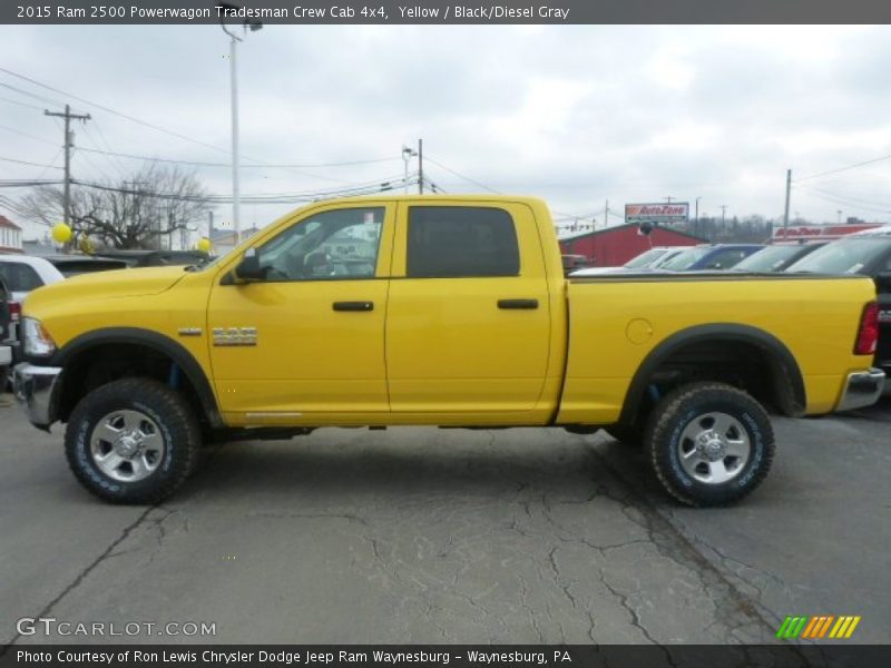  2015 2500 Powerwagon Tradesman Crew Cab 4x4 Yellow