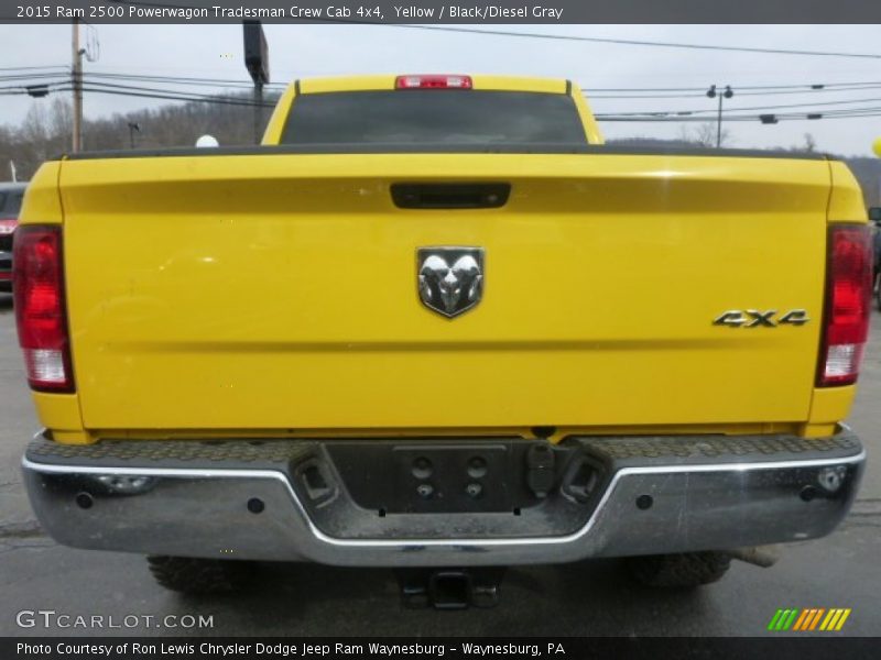 Yellow / Black/Diesel Gray 2015 Ram 2500 Powerwagon Tradesman Crew Cab 4x4