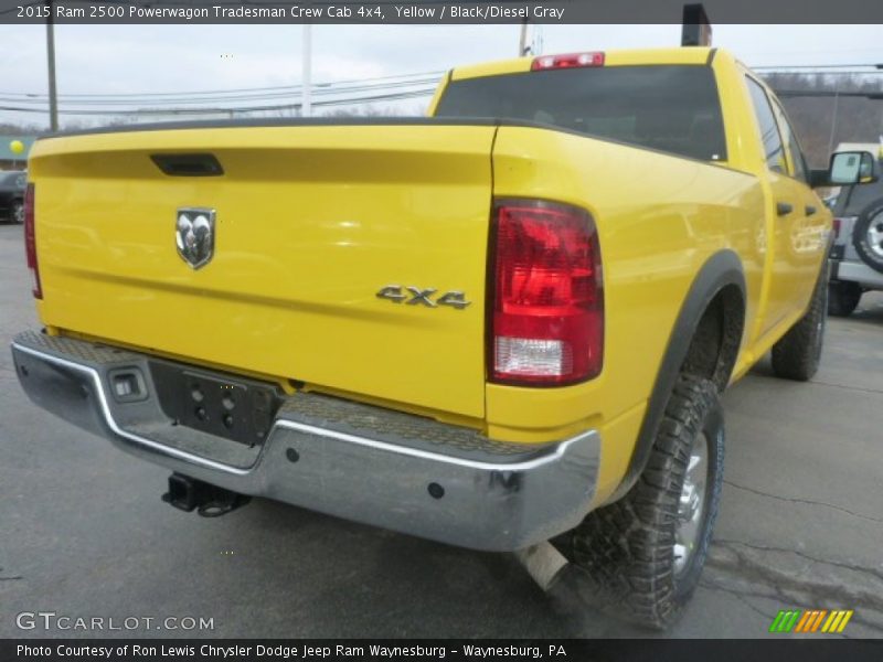 Yellow / Black/Diesel Gray 2015 Ram 2500 Powerwagon Tradesman Crew Cab 4x4