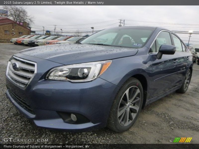 Twilight Blue Metallic / Warm Ivory 2015 Subaru Legacy 2.5i Limited