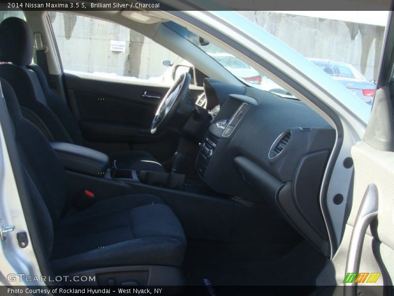 Brilliant Silver / Charcoal 2014 Nissan Maxima 3.5 S